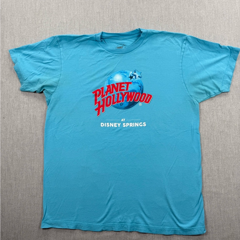 Planet Hollywood Disney Springs Women's Short Sleeve Tee - Turquoise